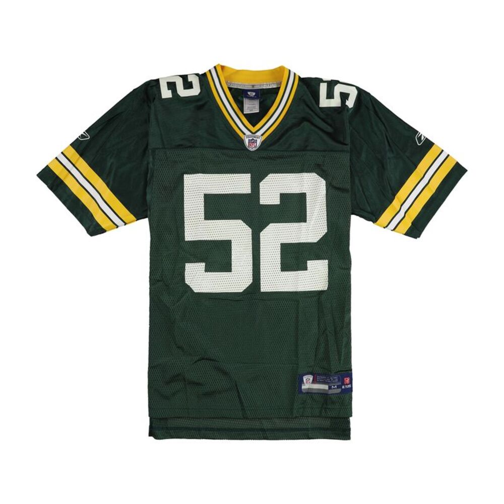 ONFIELD Mens Green Bay Packers Jersey, Green, M, DM